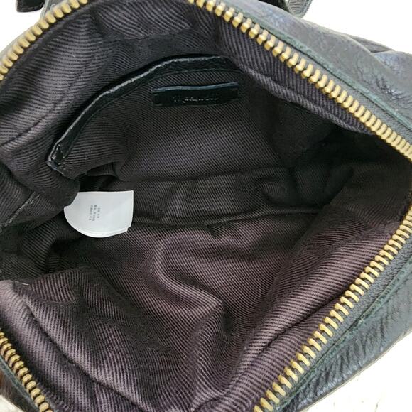 Madewell Transport Puffer Quilted Leather Camera Crossbody Bag Black - Picture 4 of 12